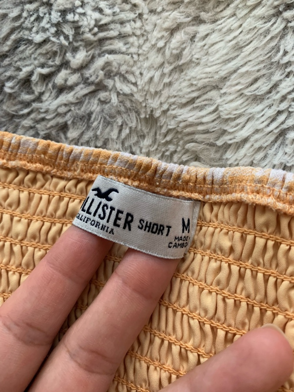 4/$30 Hollister Plaid Smocked Dress - Picture 3 of 3